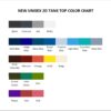 tank top color chart - Game Grumps